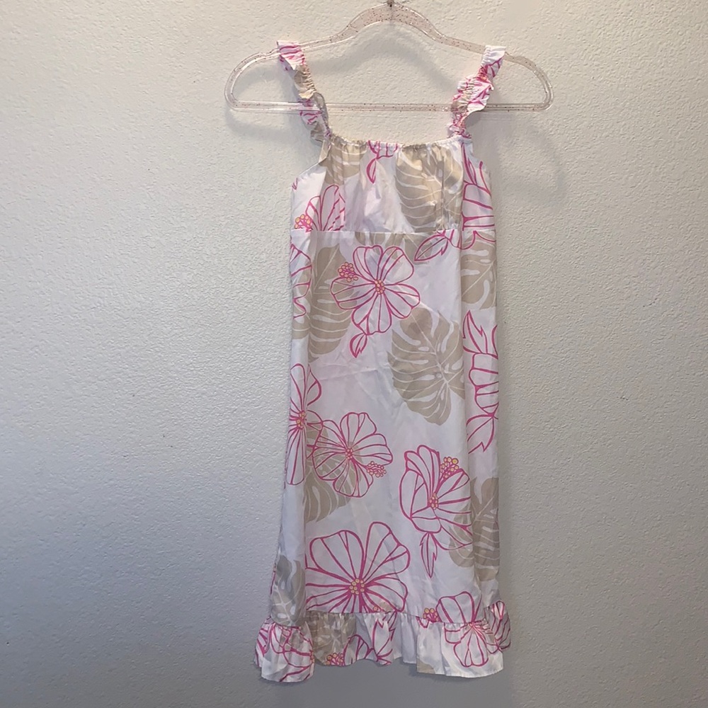 Girl friends USA girls 12 white floral summer dress